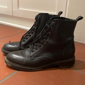 Steve Madden Combat Boots Size 8